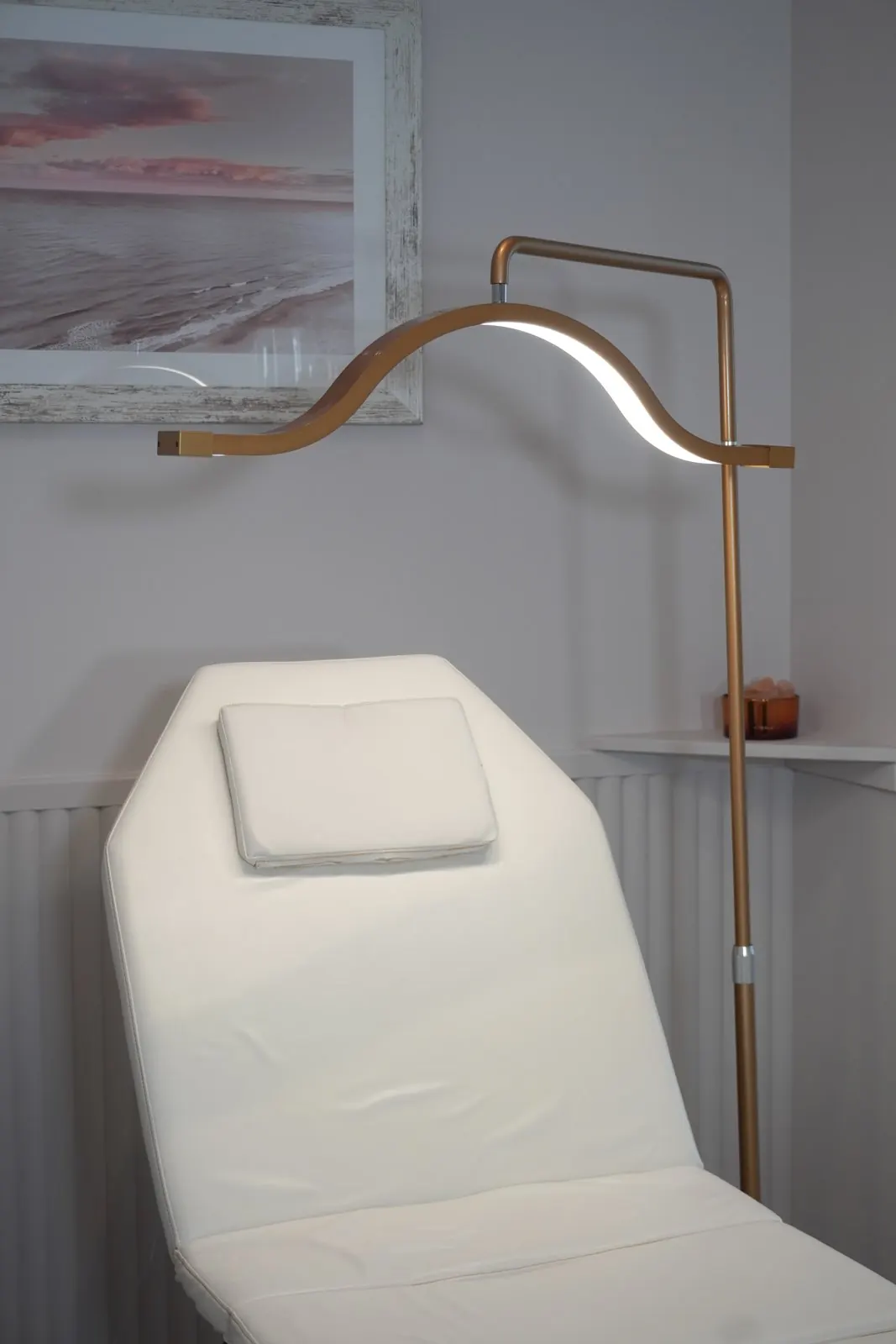 Nurse Kelsey's calm treatment room in Acton